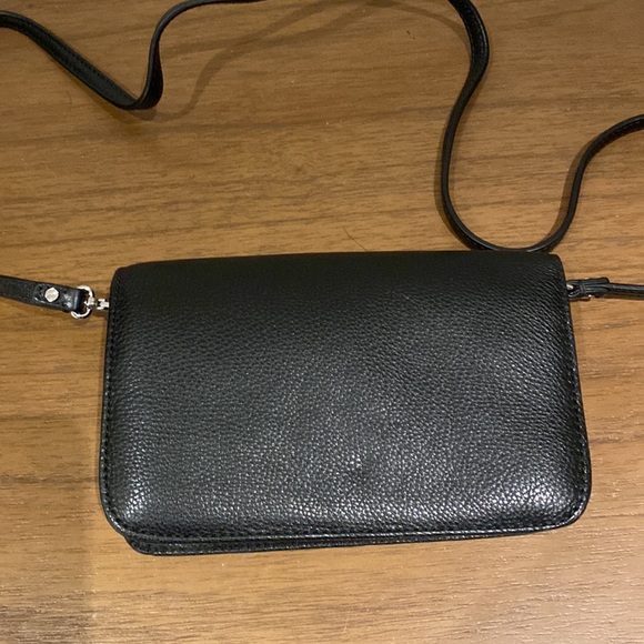 Marc By Marc Jacobs wallet on chain in black soft grained leather - Picture 5 of 5